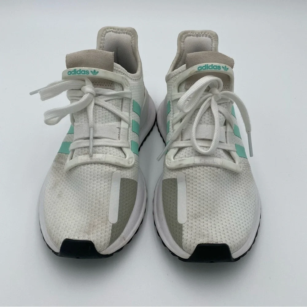 Adidas U Path Run Full Lace Up Running Tennis Shoes Sneakers Clear Mint Size 6.5